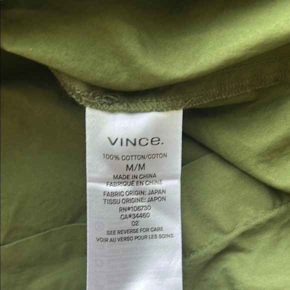 Vince Cedar Green Rope Belted Dress Open Cutout Back | Medium - Picture 8 of 8